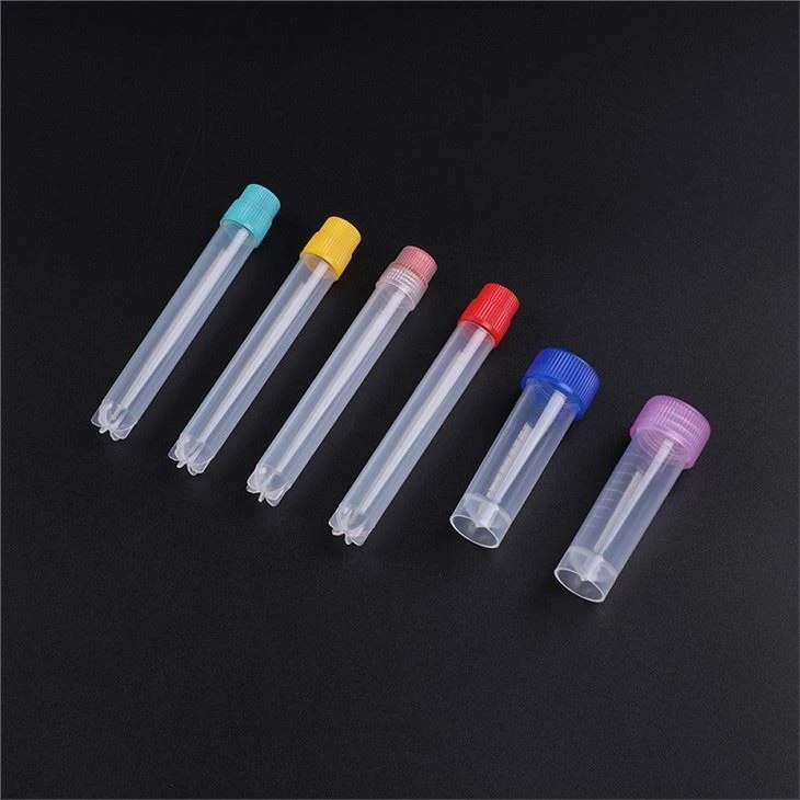 Feadáin Reoite Tástála Plaisteacha Saotharlainne 1.5ml 2ml Ardchaighdeáin