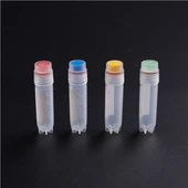 Feadáin Cryovial Reo Plaisteacha 2ml Feadán Cryo Do Cryovials Cryotube Cryogenic Indiúscartha Saotharlainne