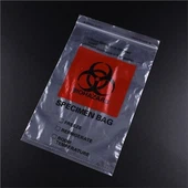 Mála Eiseamail Bruscar Biohazard In-bhithmhillte Iniompartha Paiteolaíochta Ldpe