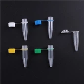 Feadáin Lártheifneoir PCR Micrea-cónúil Steiriúil Feadán Microcentrifuge 1.5mL